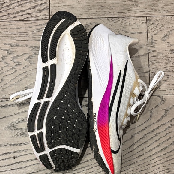 Nike Air Zoom Pegasus 37 White Multi-Color - Picture 4 of 5